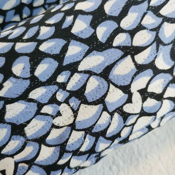 Diane Von Furstenberg Freya Silk Blend Dress Sz 10 - Picture 5 of 16